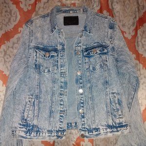 Refuge Denim Jacket - Acid Wash